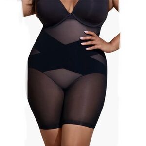 NWOT Honeylove High-Waist Sculpting Shapewear Shorts in Black size 3x